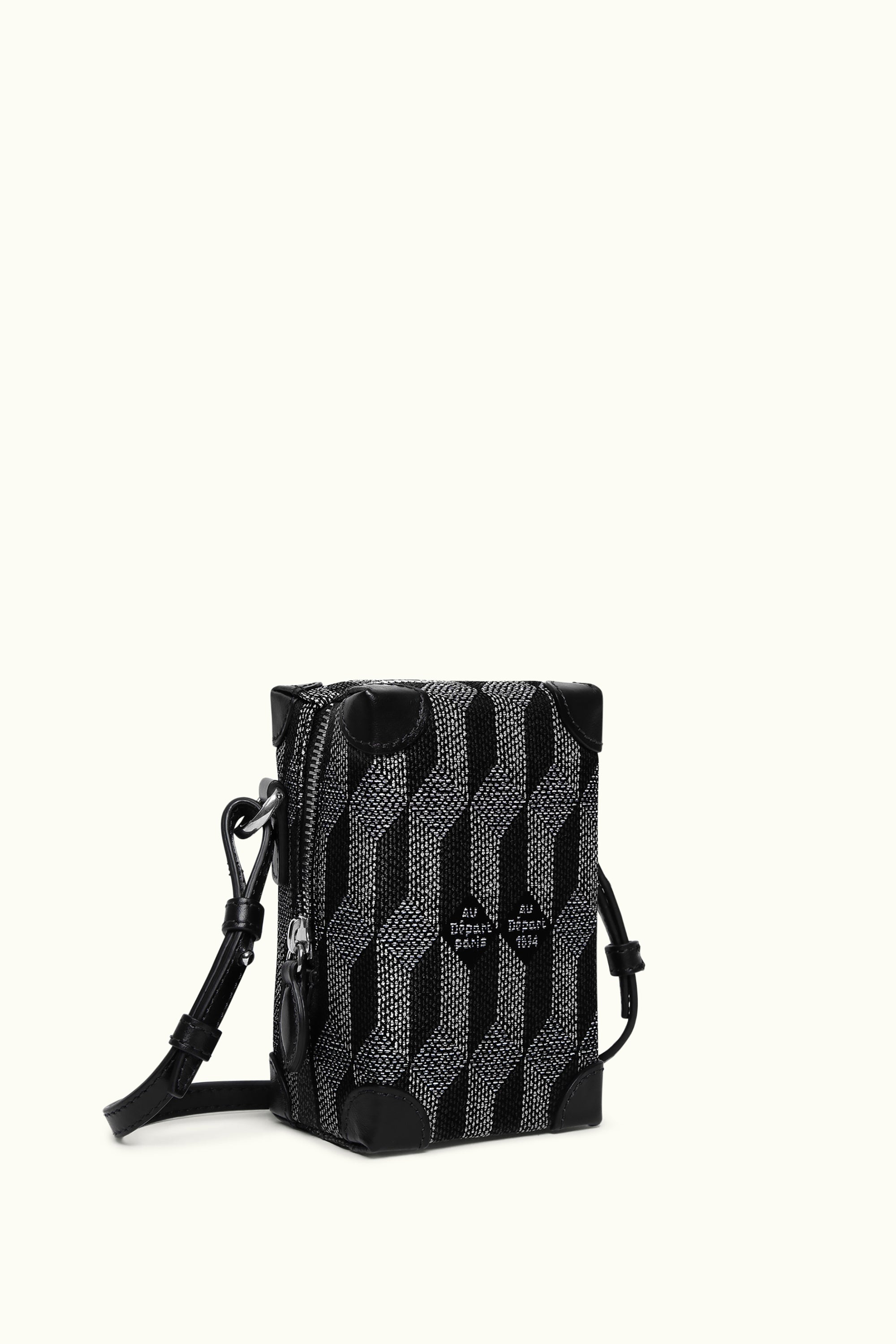 Le Micro Soft Trunk Jacquard réfléchissant vertical