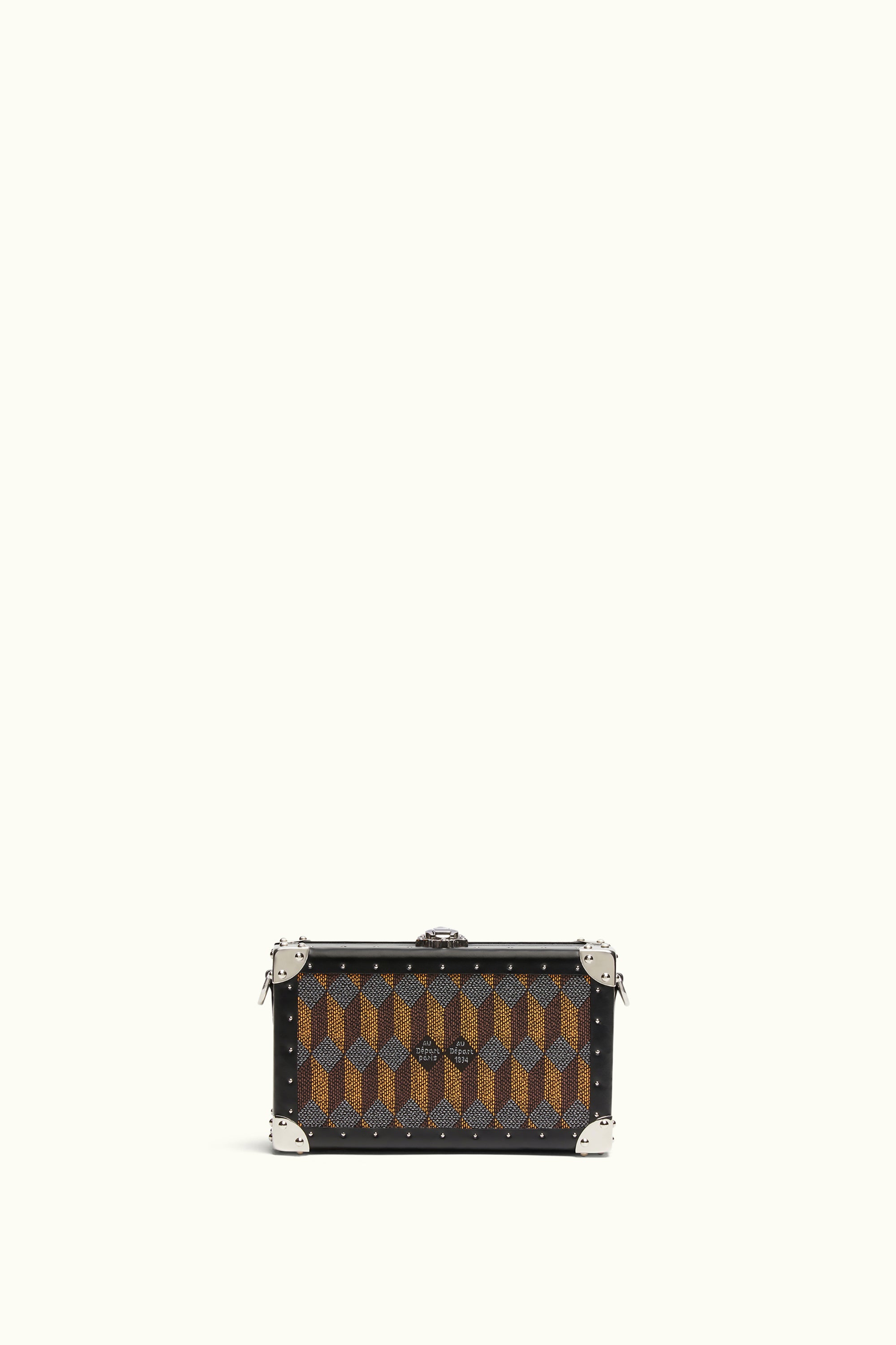 Le Nano Trunk Rectangulaire Jacquard Réfléchissant