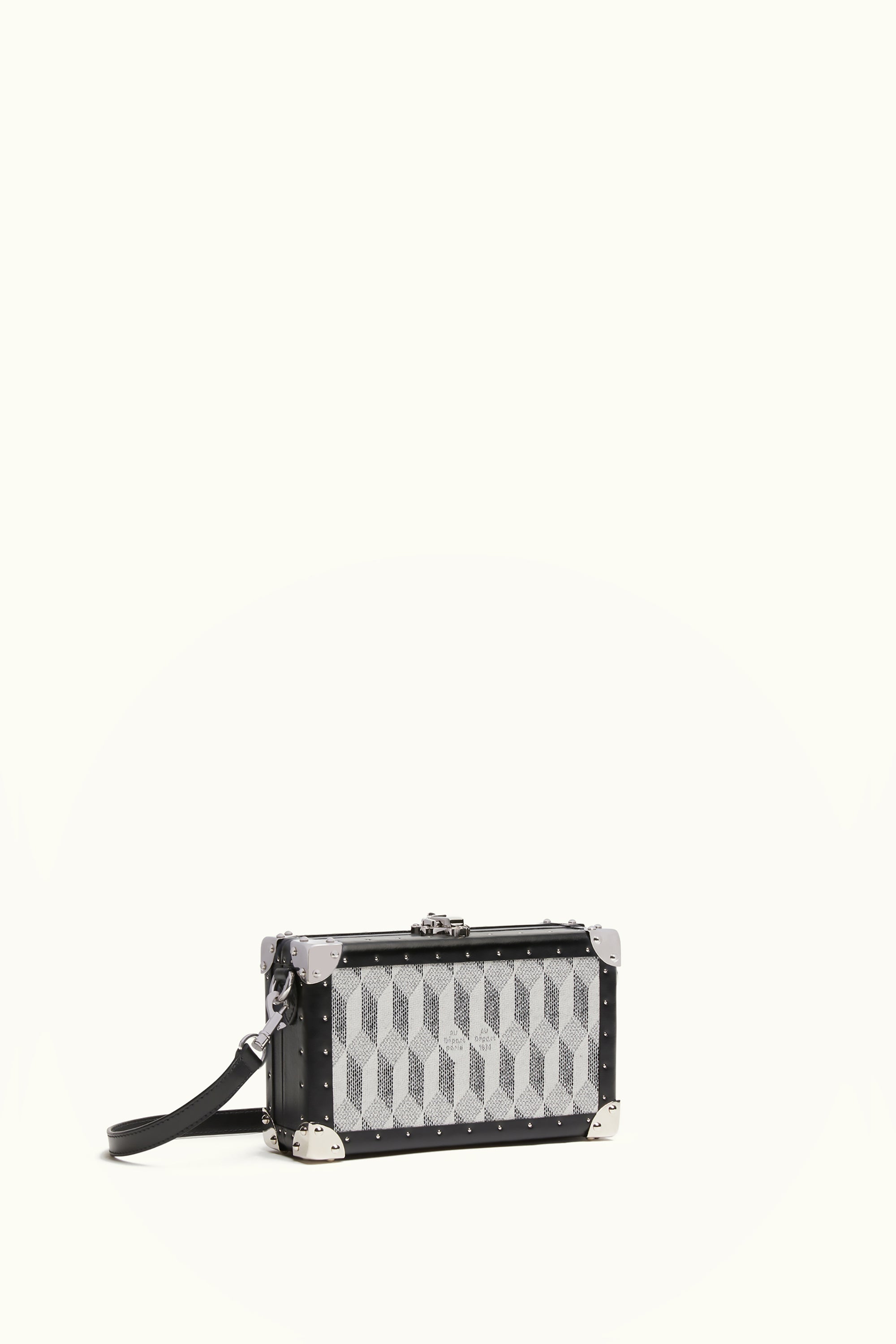 Le Nano Trunk Rectangulaire Jacquard Réfléchissant