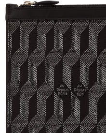 La Pochette XXL Jacquard Réfléchissant