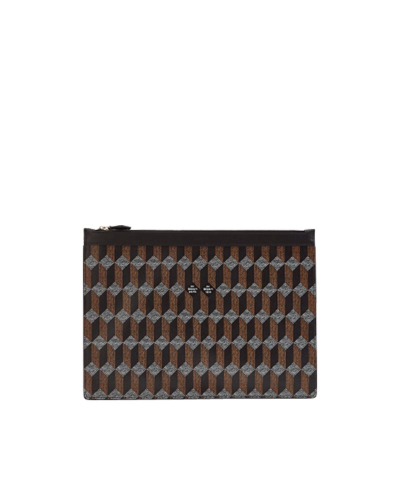 La Pochette XL Toile Enduite