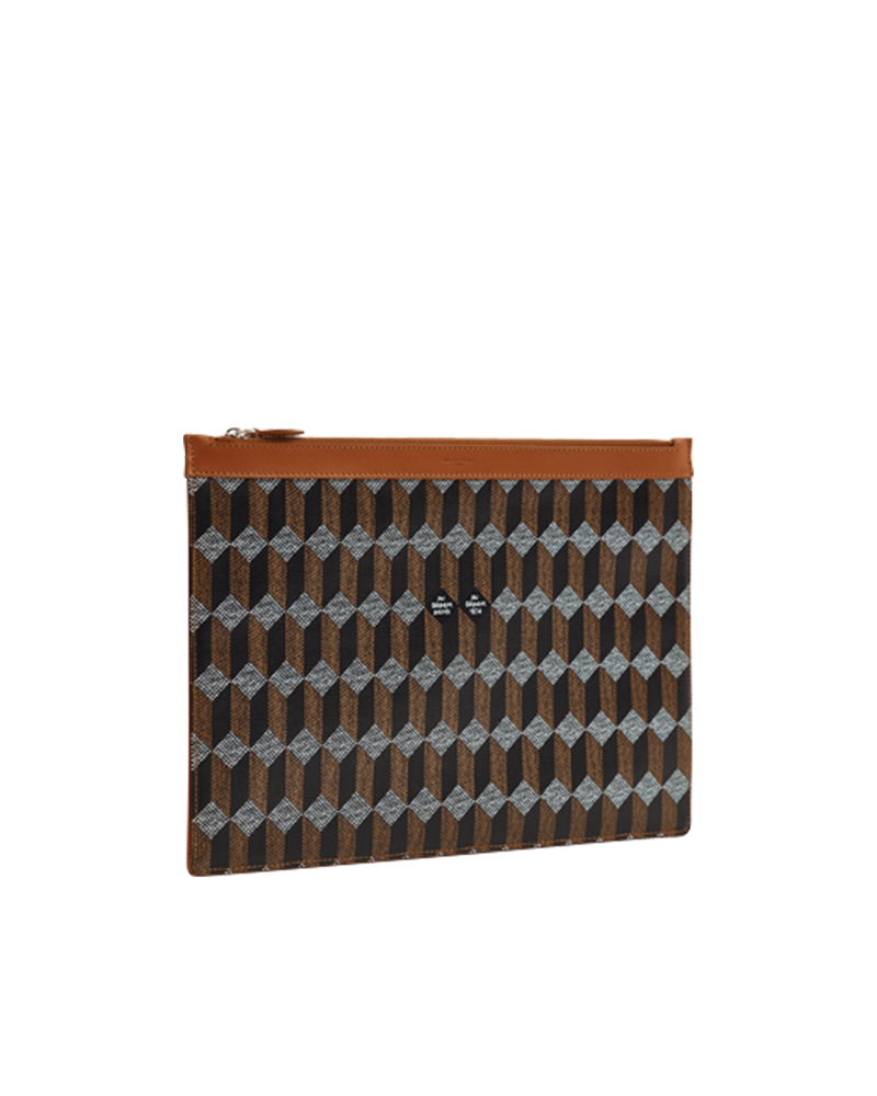 La Pochette XL Toile Enduite